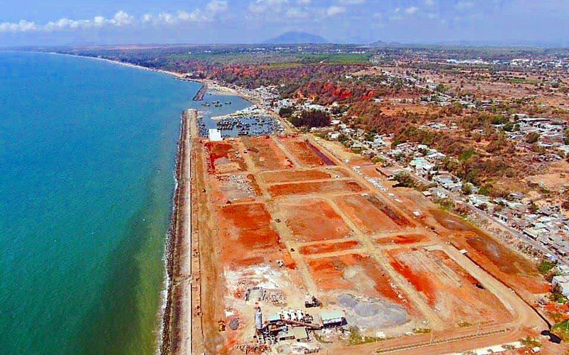 Bộ Công an kiểm tra dự án lấn biển Hamubay tại TP.Phan Thiết, tỉnh Bình Thuận