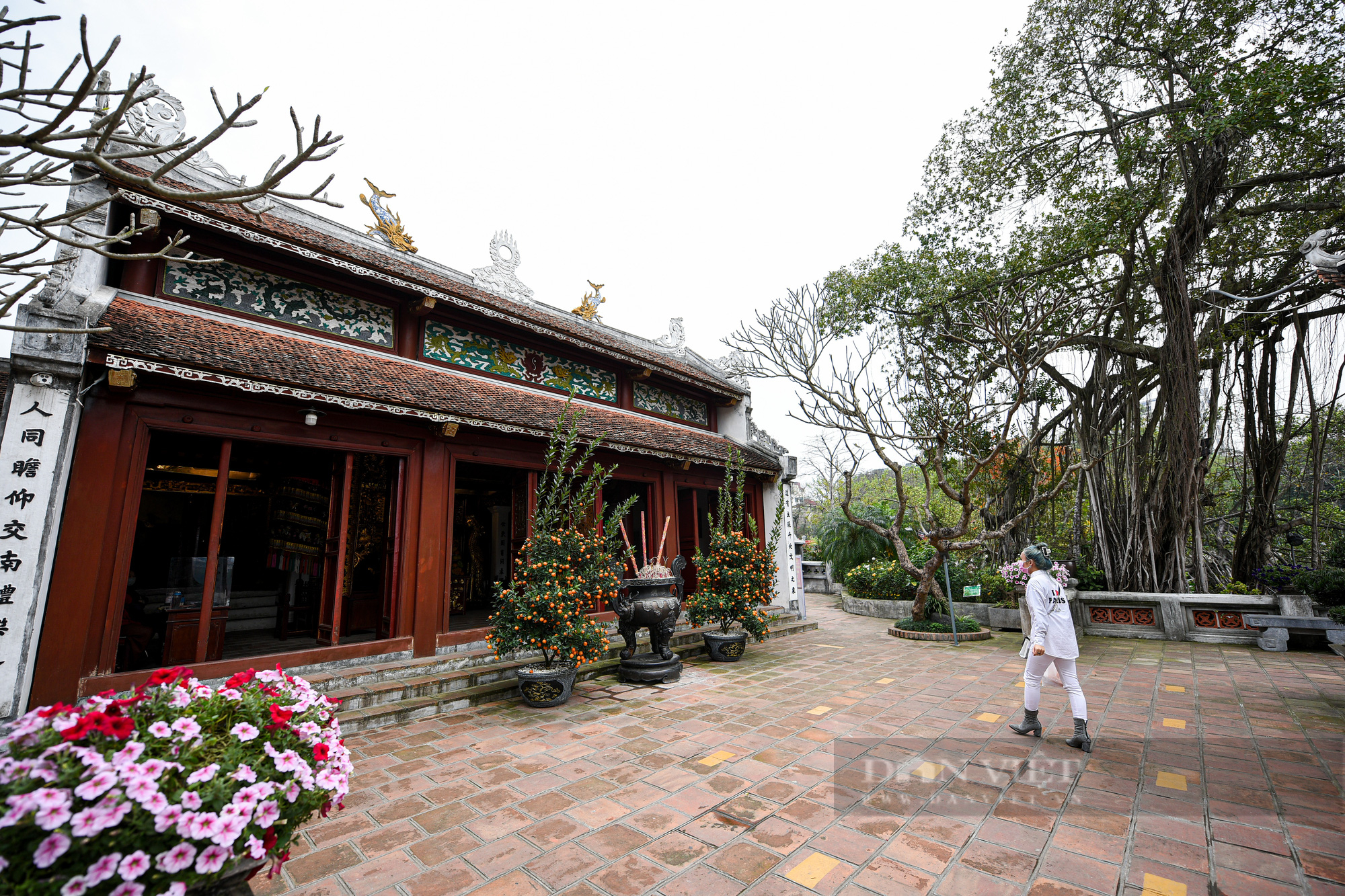 Các khu di tích tại Hà Nội vắng khách trong ngày mở cửa đón khách quốc tế trở lại - Ảnh 3.