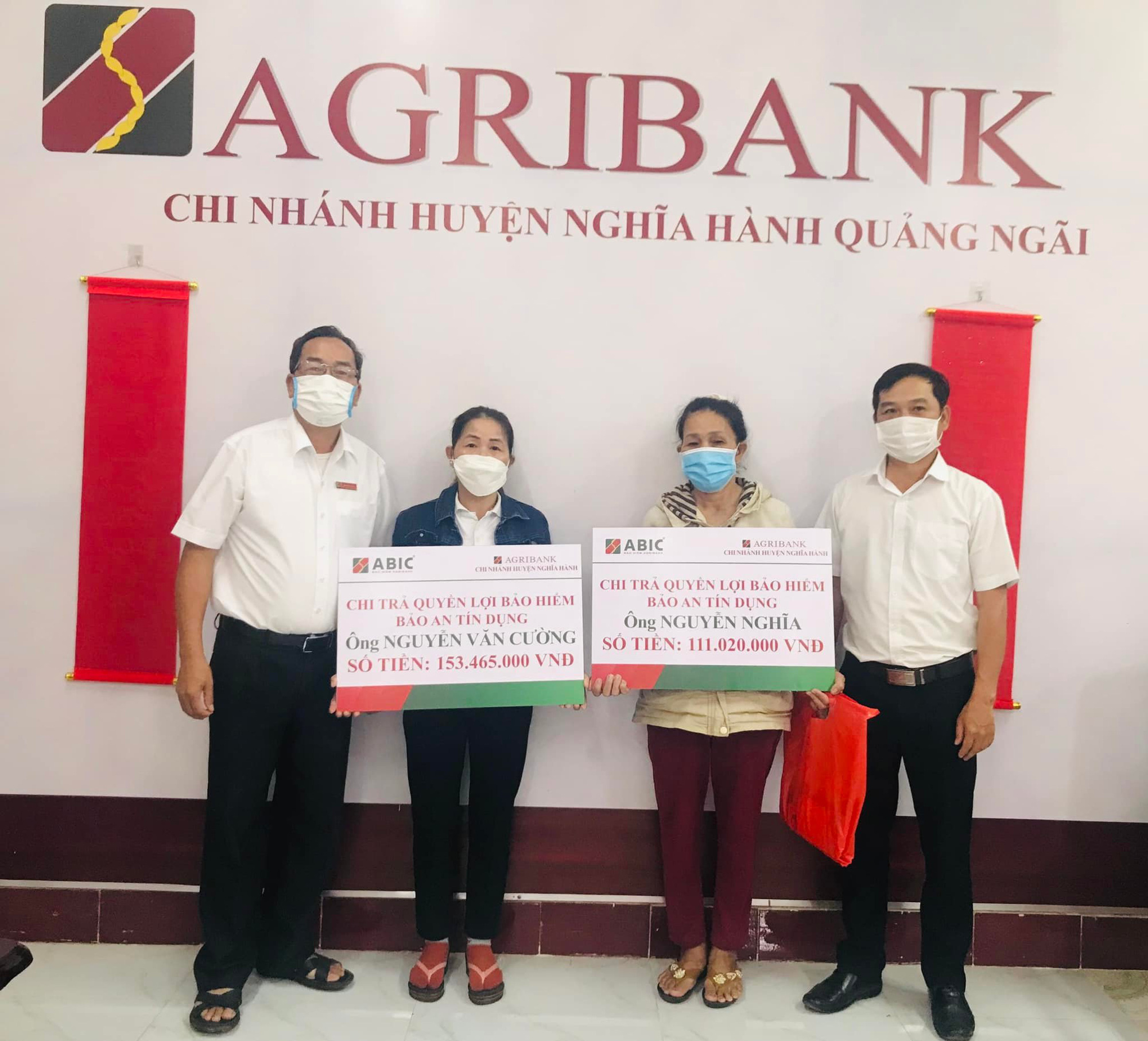 Quảng Ngãi: Bảo hiểm Agribank chi trả 264 triệu đồng bảo hiểm Bảo an tín dụng cho khách hàng - Ảnh 1.