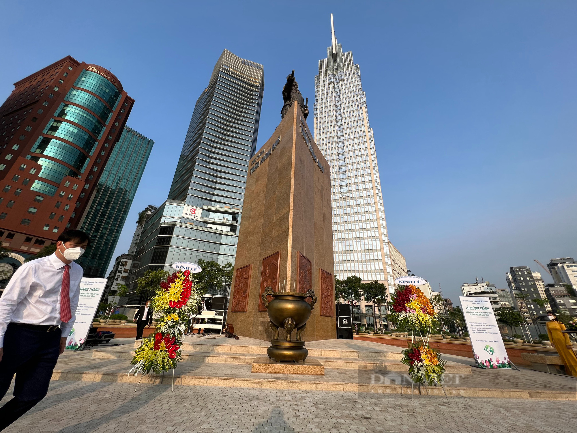Khánh thành công viên Mê Linh bến Bạch Đằng: Tạo không gian văn hóa Sài Gòn 300 năm trên bến du thuyền - Ảnh 2.
