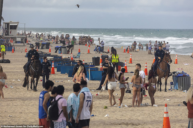 Mỹ: Khoảng 570.000 sinh viên đổ tới các bãi biển Florida dịp nghỉ Xuân 2022 - Ảnh 5.