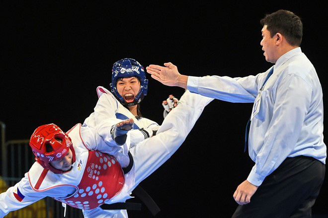 1000 VĐV dự giải vô địch các CLB Taekwondo quốc gia - Cúp Đại sứ Hàn Quốc 2022 - Ảnh 2.