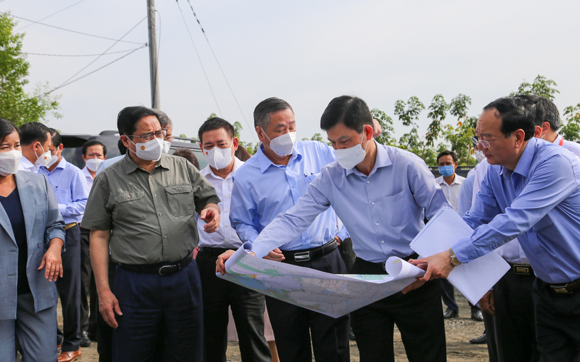 Thủ tướng đi khảo sát tuyến giao thông kết nối Bình Phước - Đồng Nai