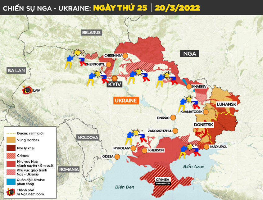 Chiến sự Nga-Ukraine ngày 21/3: Kiev hứng pháo kích dữ dội, Zelensky cảnh báo về thế chiến 3 - Ảnh 3.