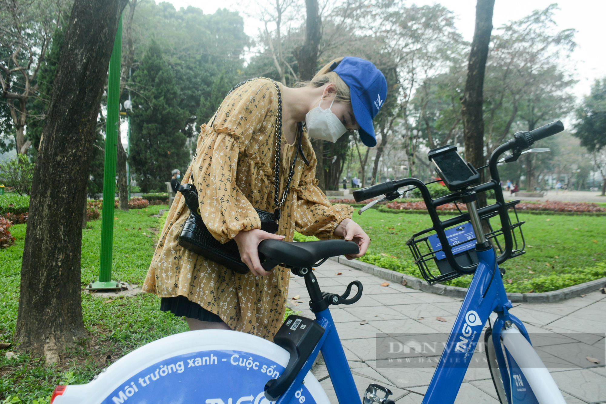 Cận cảnh xe đạp công cộng ngập tính năng hiện đại sắp được cho thuê tại Hà Nội - Ảnh 4.