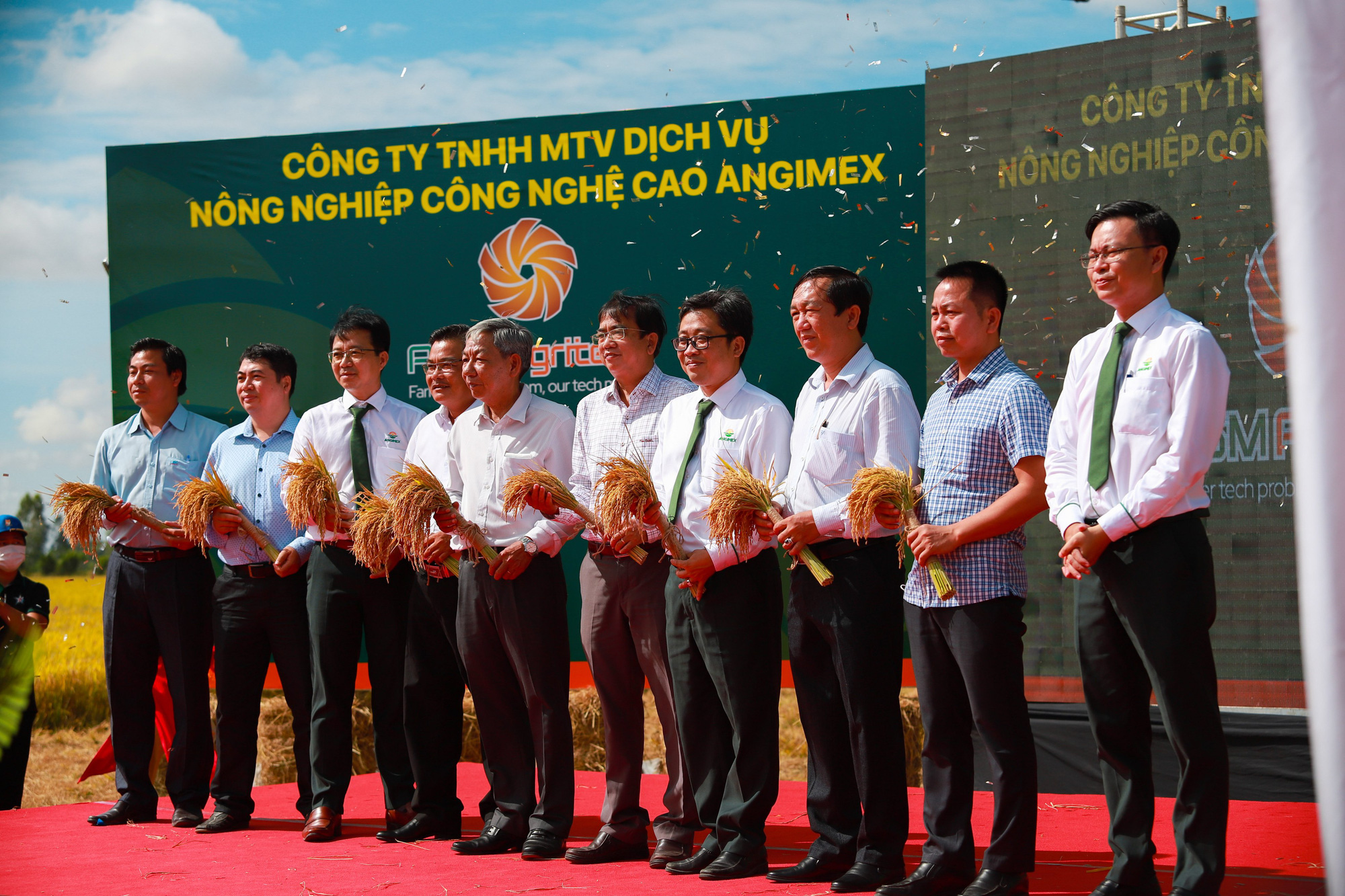 AGM-Agritech chính thức được thành lập: Khép kín chuỗi cung ứng lúa gạo của Angimex và Louis Holdings - Ảnh 1.