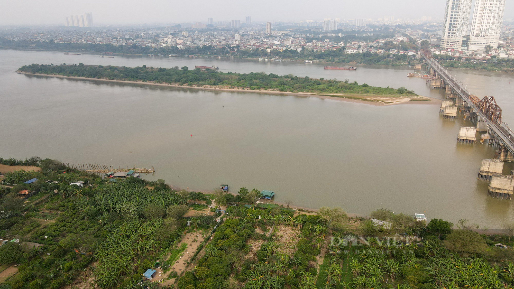 Cận cảnh bãi giữa sông Hồng ở Hà Nội được đề xuất cải tạo làm công viên - Ảnh 11.