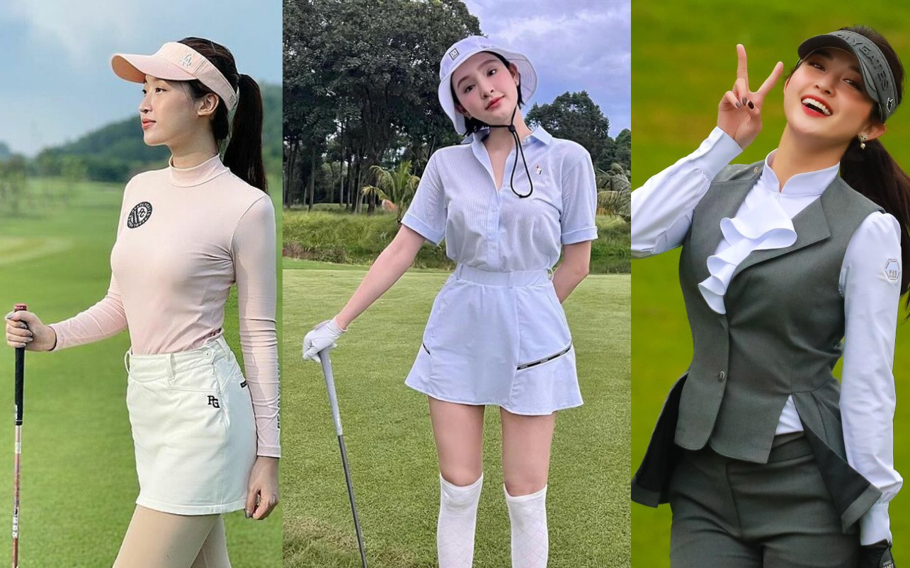 Những mỹ nhân Việt là &quot;tay golf cừ khôi&quot;: Hiền Hồ chưa phải là nhất?