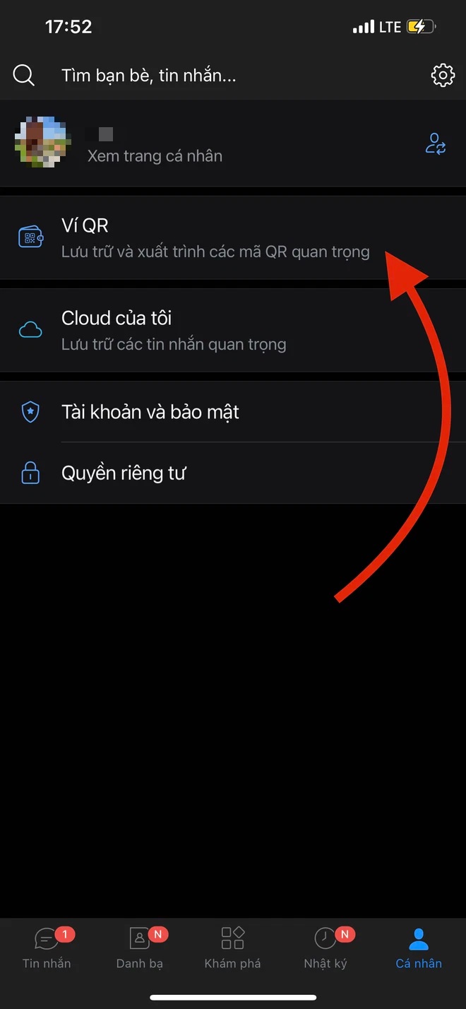 Cách lưu trữ CCCD, thẻ ngân hàng, giấy chứng nhận tiêm chủng vắc xin trên Zalo đơn giản, thuận tiện - Ảnh 1.