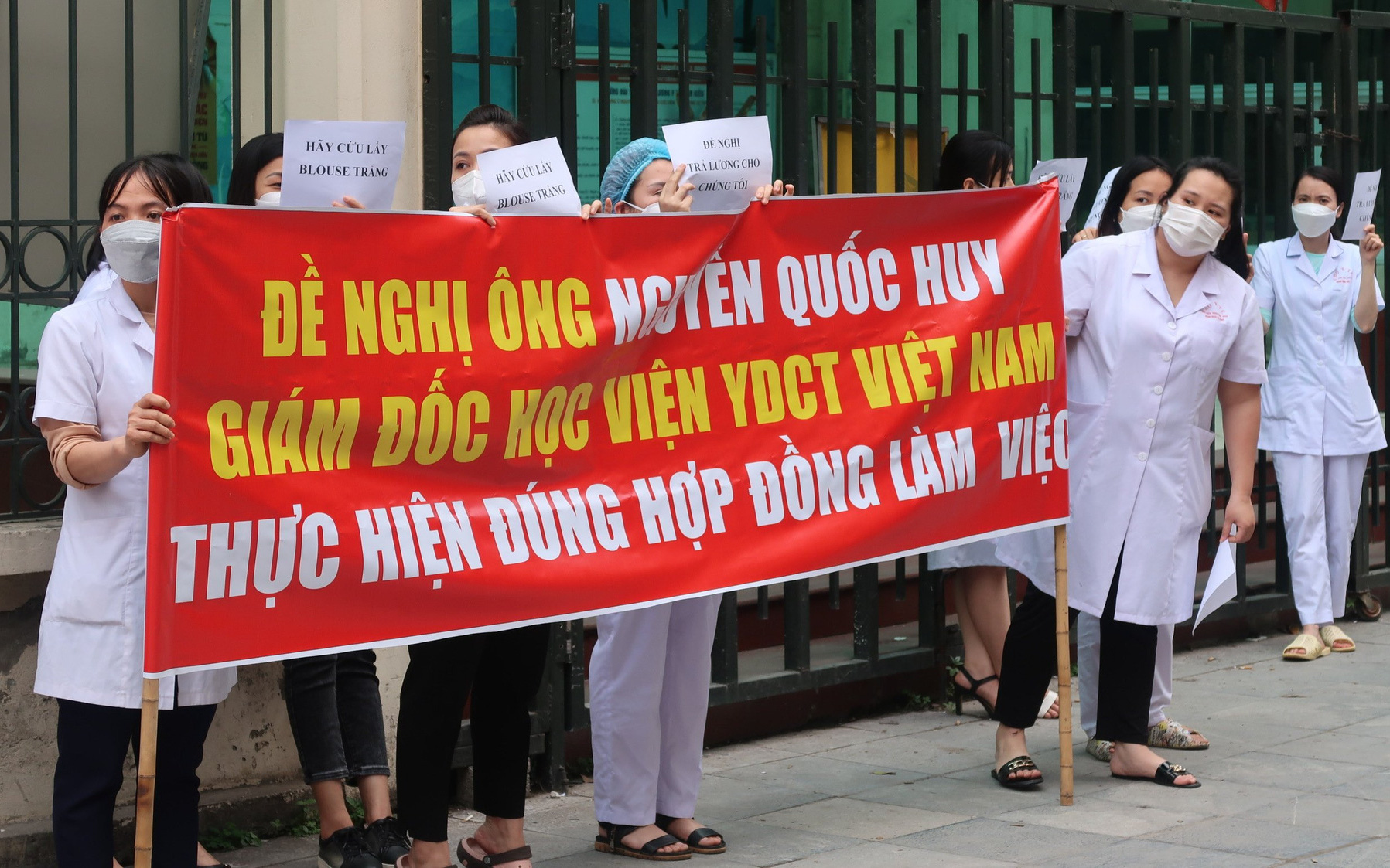 Vụ nợ lương ở Bệnh viện Tuệ Tĩnh: Học viện Y Dược học cổ truyền Việt Nam báo cáo Bộ Y tế