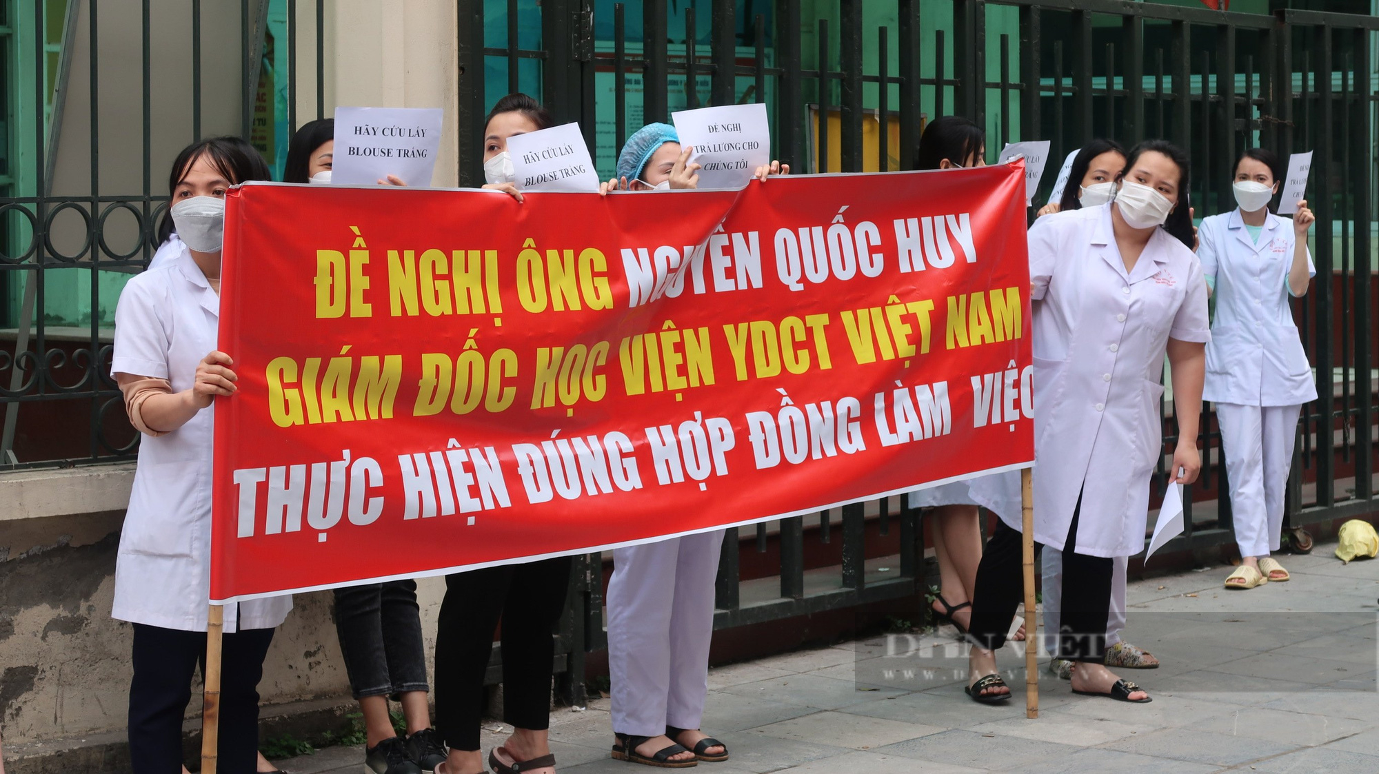 Vụ nợ lương ở Bệnh viện Tuệ Tĩnh:  Học viện Y Dược học cổ truyền Việt Nam báo cáo Bộ Y tế - Ảnh 1.