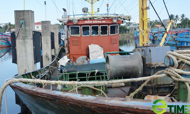 Quảng Ngãi: Đấu giá bán tàu cá vỏ thép khủng bất thành vì không có người mua  - Ảnh 3.