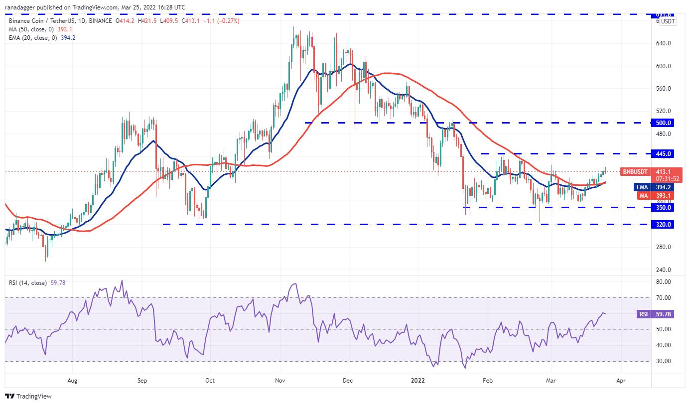 Giá Bitcoin hôm nay 26/3: Bitcoin tăng lên hơn 44.000 USD, thị trường dè dặt - Ảnh 3.