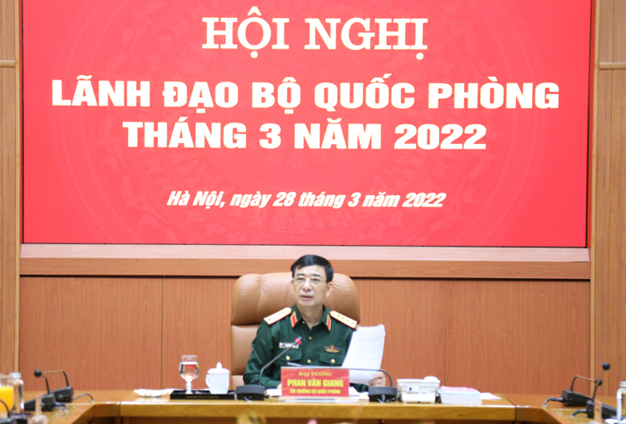 Đại tướng Phan Văn Giang yêu cầu tiến hành chặt chẽ công tác thanh tra, pháp chế trong quân đội - Ảnh 1.