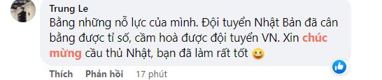 ĐT Việt Nam hòa ĐT Nhật Bản, CĐV &quot;rớt nước mắt&quot; - Ảnh 4.