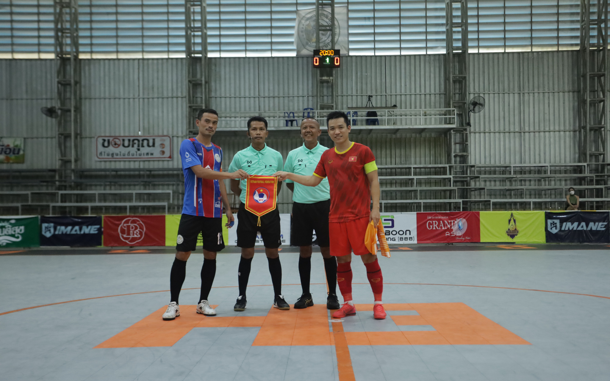 ĐT Futsal Việt Nam hoà á quân Futsal Thai League 
