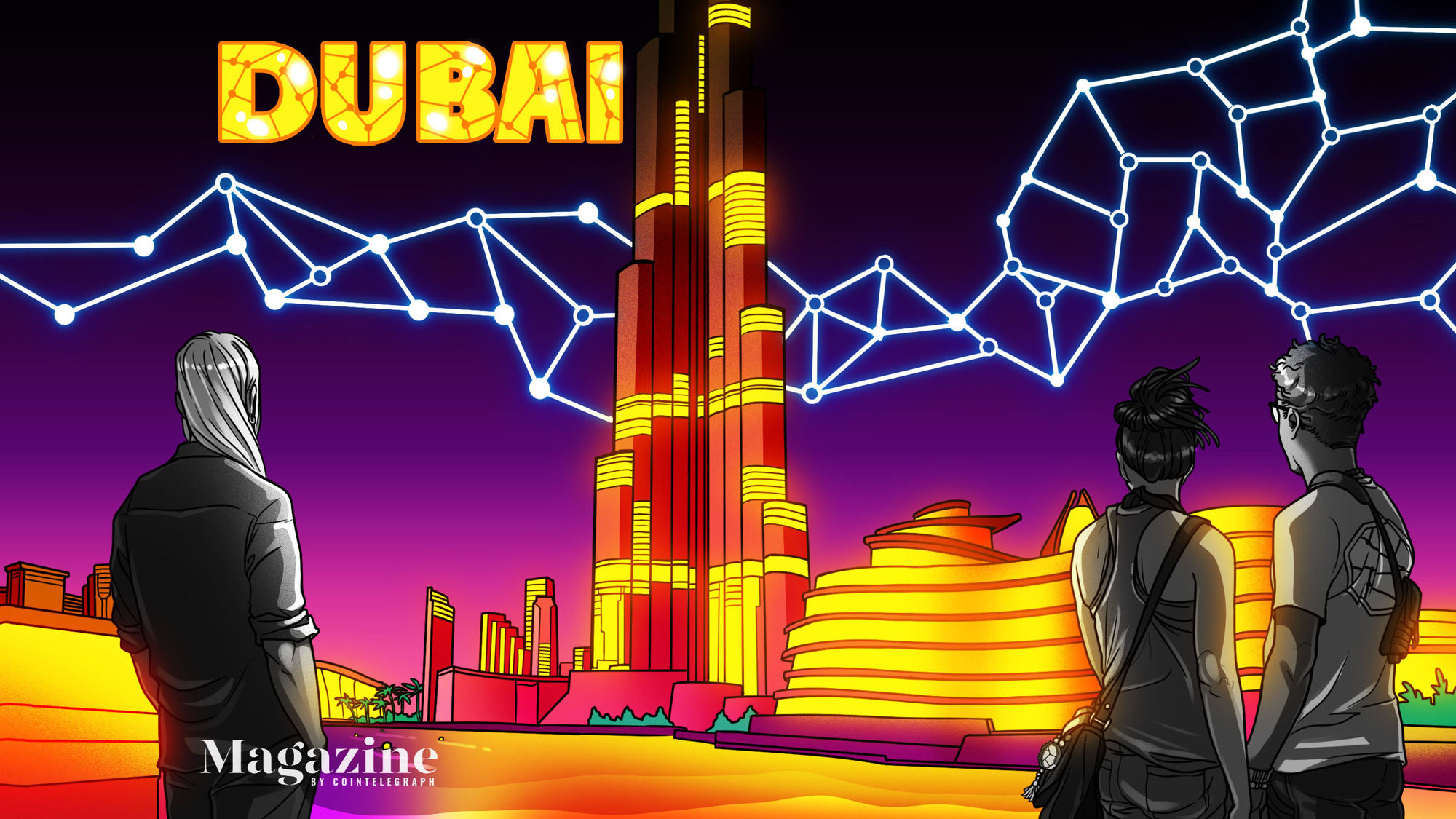 Dubai trở thành thủ đô tiền điện tử tiếp theo của thế giới? Đây là tất cả những gì bạn cần biết. Ảnh: @AFP.