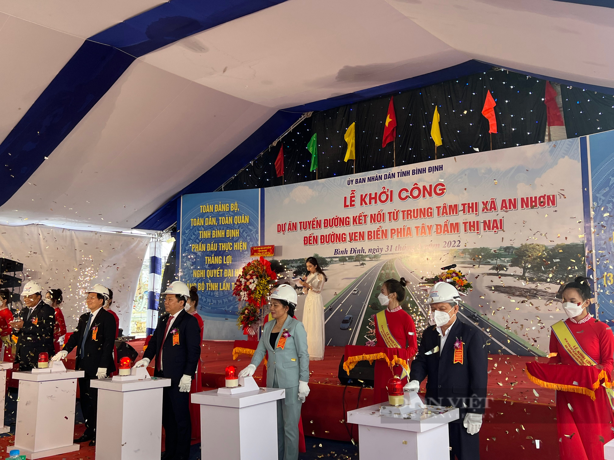 Ngày &quot;đặc biệt&quot;, Bình Định khởi công tuyến đường hơn 1.000 tỷ, khánh thành đập dâng 68 tỷ đồng - Ảnh 5.