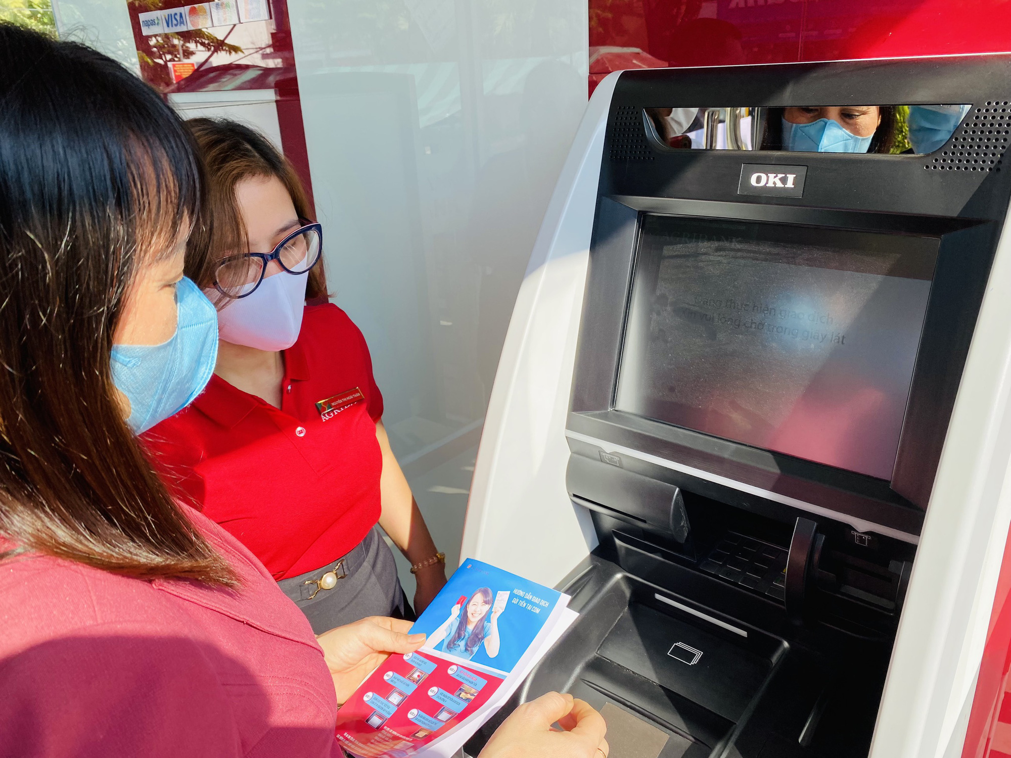 Quảng Nam: Agribank khai trương máy giao dịch tự động AutoBank CDM tại huyện Đại Lộc - Ảnh 3.