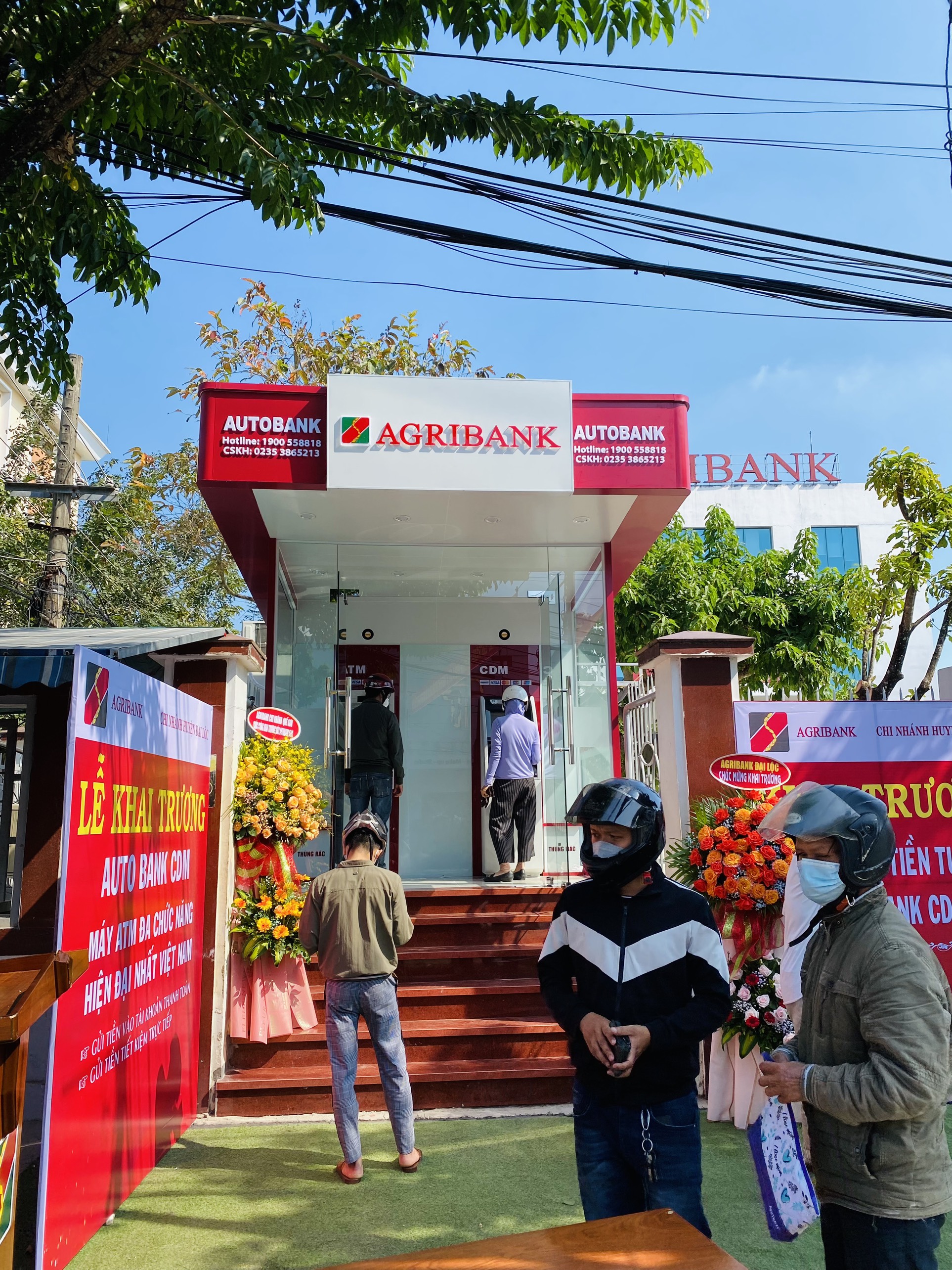 Quảng Nam: Agribank khai trương máy giao dịch tự động AutoBank tại huyện Đại Lộc - Ảnh 3.