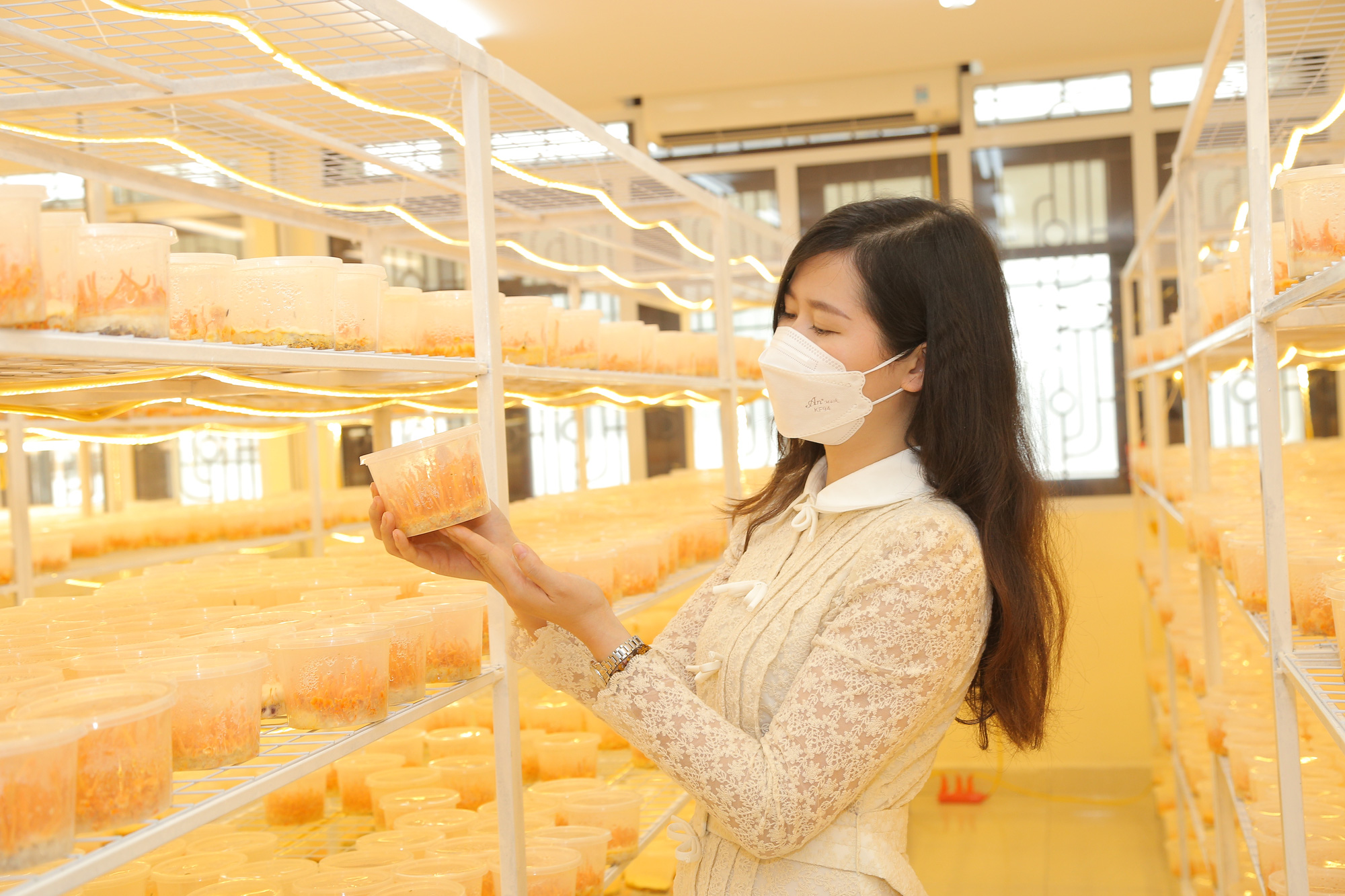 Một doanh nghiệp khoa học công nghệ của Học viện Nông nghiệp Việt Nam chế tạo thực phẩm từ nhiều dược liệu quý - Ảnh 4.