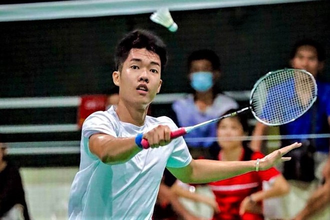 Lê Đức Phát dừng bước trước tay vợt Singapore Wei Joel Koh  - Ảnh 1.