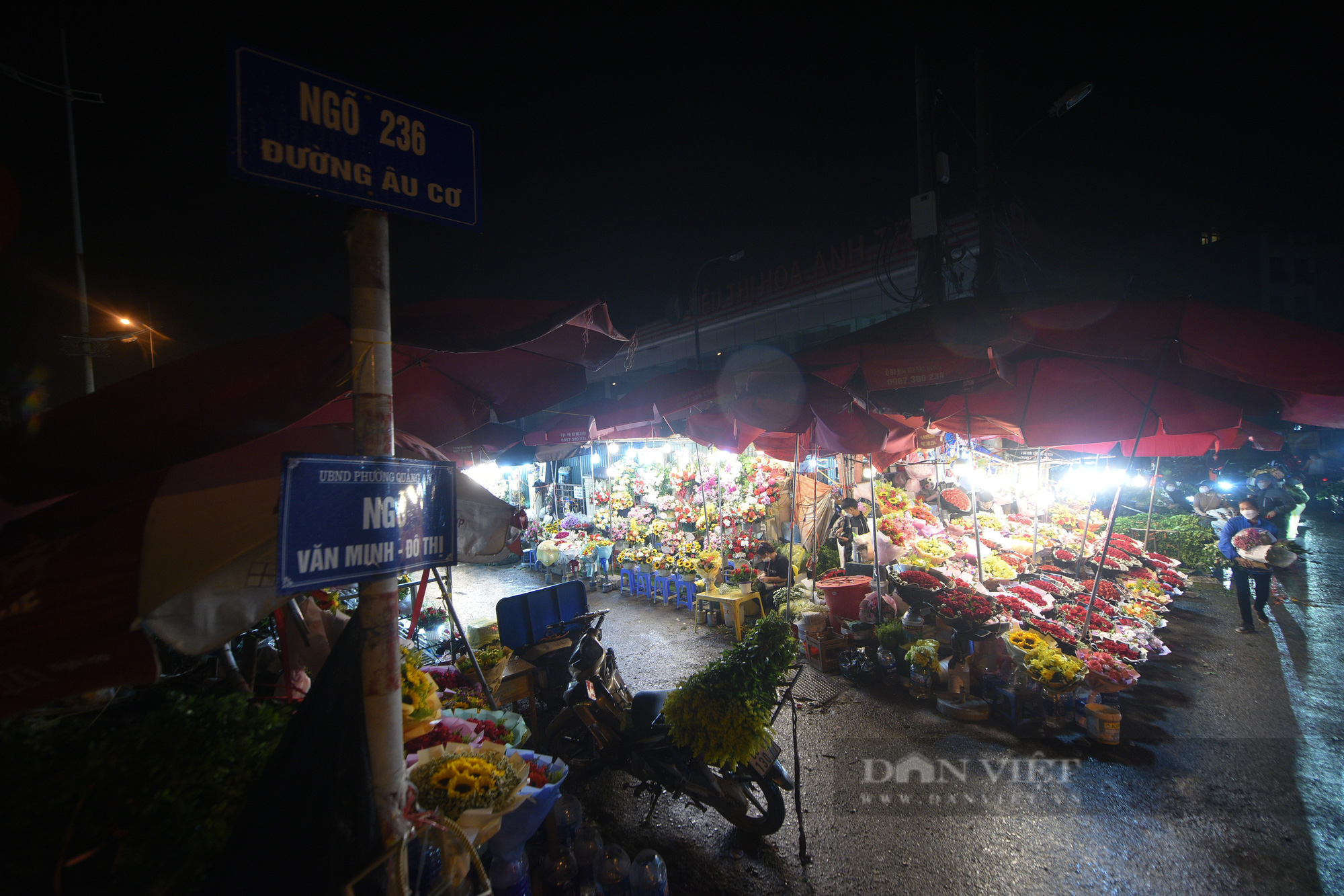 Chợ hoa lớn nhất Hà Nội vắng khách trước ngày 8/3: Giá hoa giảm hơn một nữa, tiểu thương ngủ gật vì vắng khách - Ảnh 2.