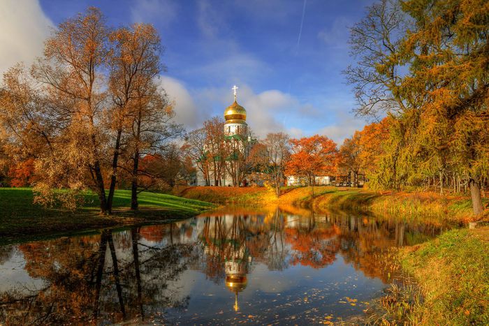 Mùa thu nước Nga lá vàng tuyệt đẹp  - Ảnh 10.