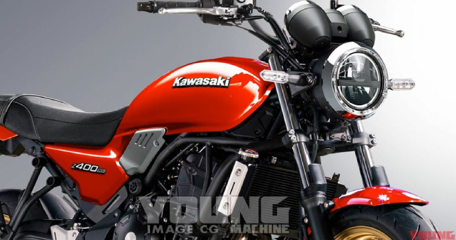 Kawasaki Z400RS hoàn toàn mới rục rịch ra mắt - Ảnh 2.