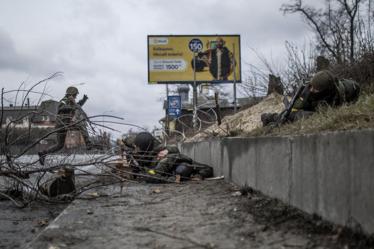 Đặc nhiệm Ukraine chốt chặn trên &quot;tuyến lửa&quot;, ngày đêm ngăn Nga tấn công Kiev  - Ảnh 5.