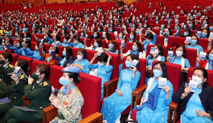 1.000 đại biểu phụ nữ dự Đại hội đại biểu phụ nữ toàn quốc lần thứ XIII - Ảnh 1.