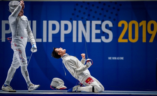 Kiếm thủ Vũ Thành An chỉ ra &quot;kỳ phùng địch thủ&quot; Thái Lan tại SEA Games 31 - Ảnh 1.