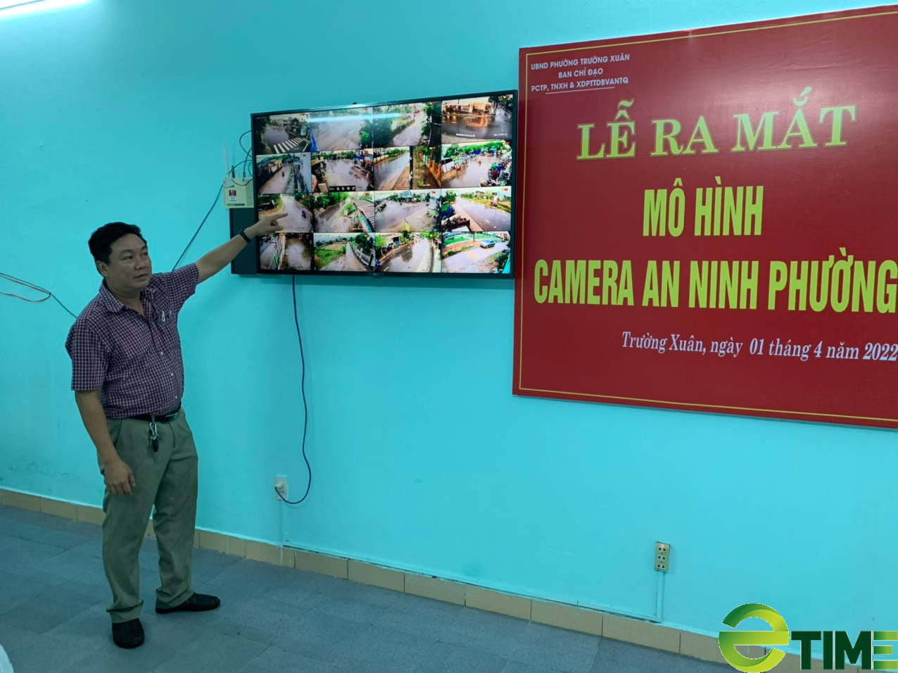 Một phường ở Quảng Nam gắn 32 camera an ninh - Ảnh 2.
