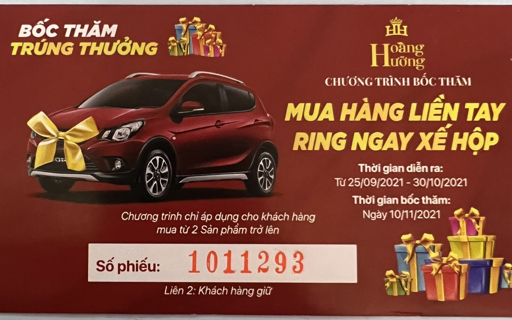 Từ việc Hoàng Hường xuất hiện trên VTV đến vụ "treo" phần thưởng ô tô với khách hàng