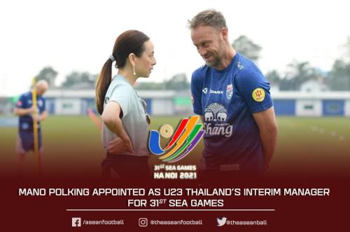 HLV Polking dẫn dắt U23 Thái Lan dự SEA Games 31 - Ảnh 1.