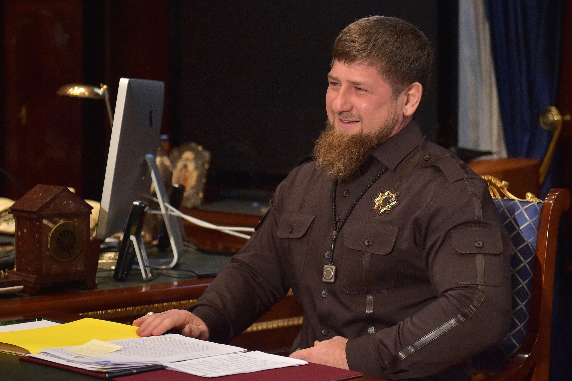 NÓNG Ukraine: Thủ lĩnh đội quân Chechnya tung bản đồ 'mật', hé lộ sốc về mục tiêu tấn công tiếp theo ở Ukraine - Ảnh 1.