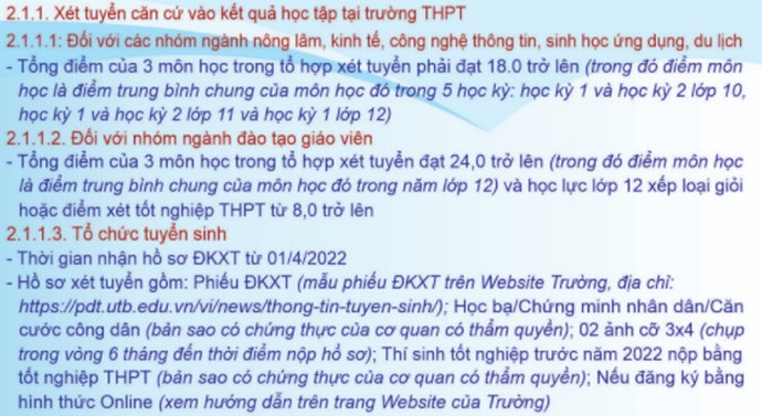 Các trường đại học xét học bạ ở miền Bắc 2022 thí sinh không nên bỏ lỡ - Ảnh 1.