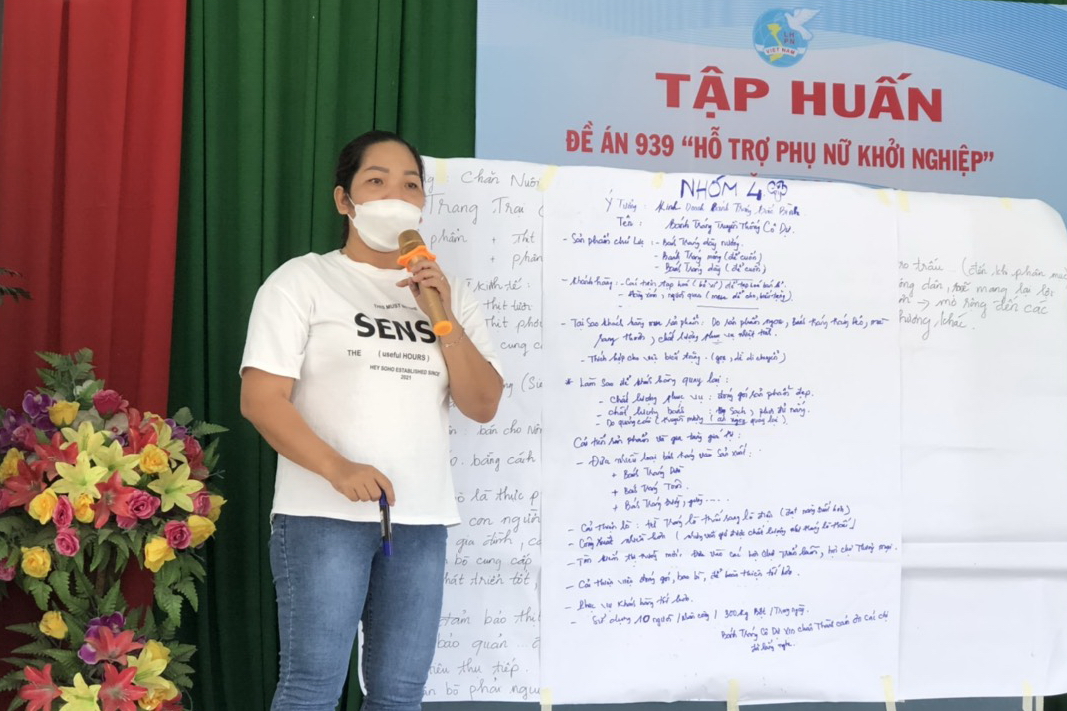 Bình Thuận: Phụ nữ vùng nông thôn rủ nhau đi học làm &quot;giám đốc&quot; kinh doanh nông sản, bán rau sạch, bán bánh - Ảnh 6.