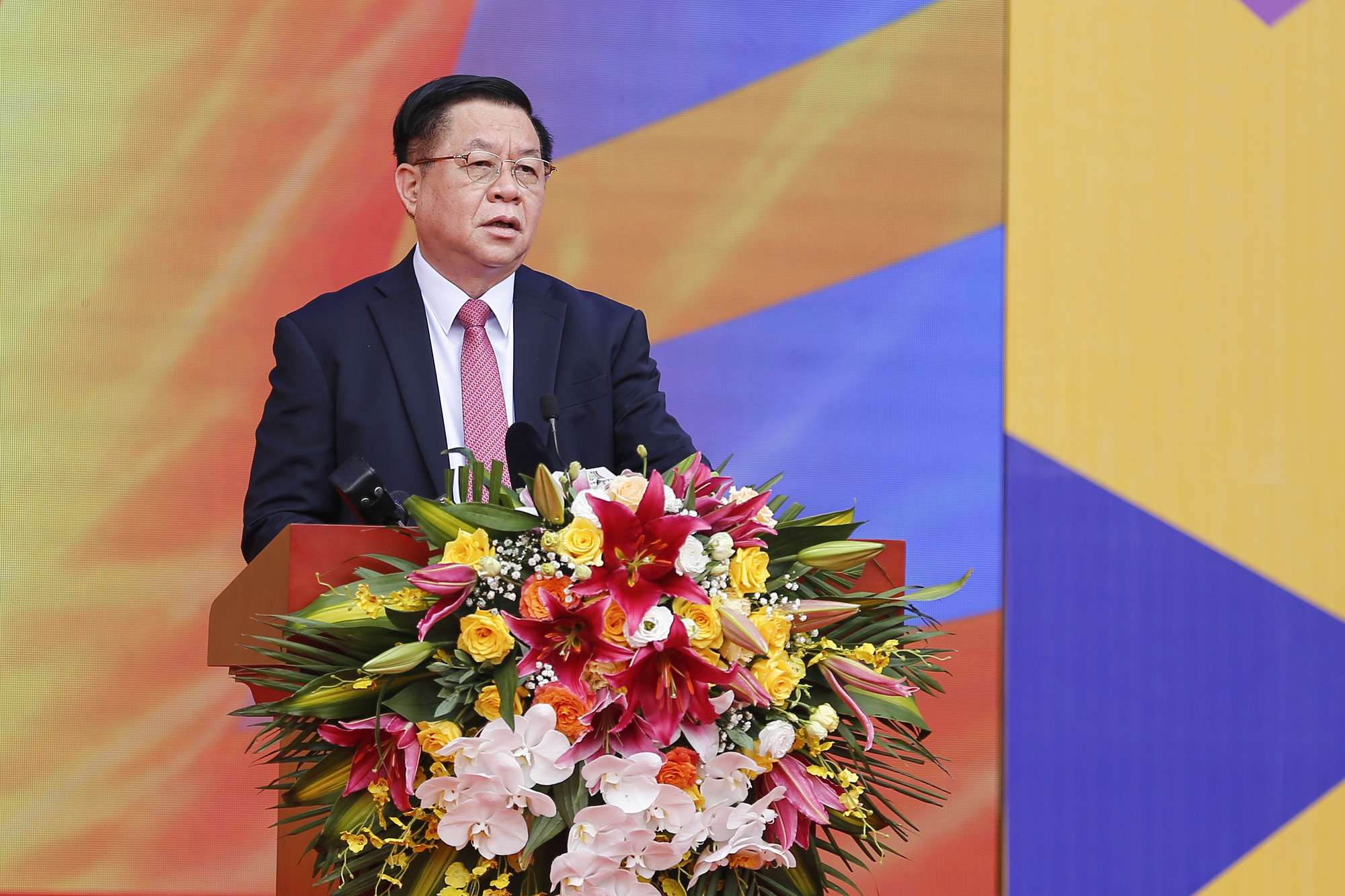 Ảnh lãnh đạo Đảng, Nhà nước dự Lễ khai mạc Hội Báo toàn quốc năm 2022 - Ảnh 4.