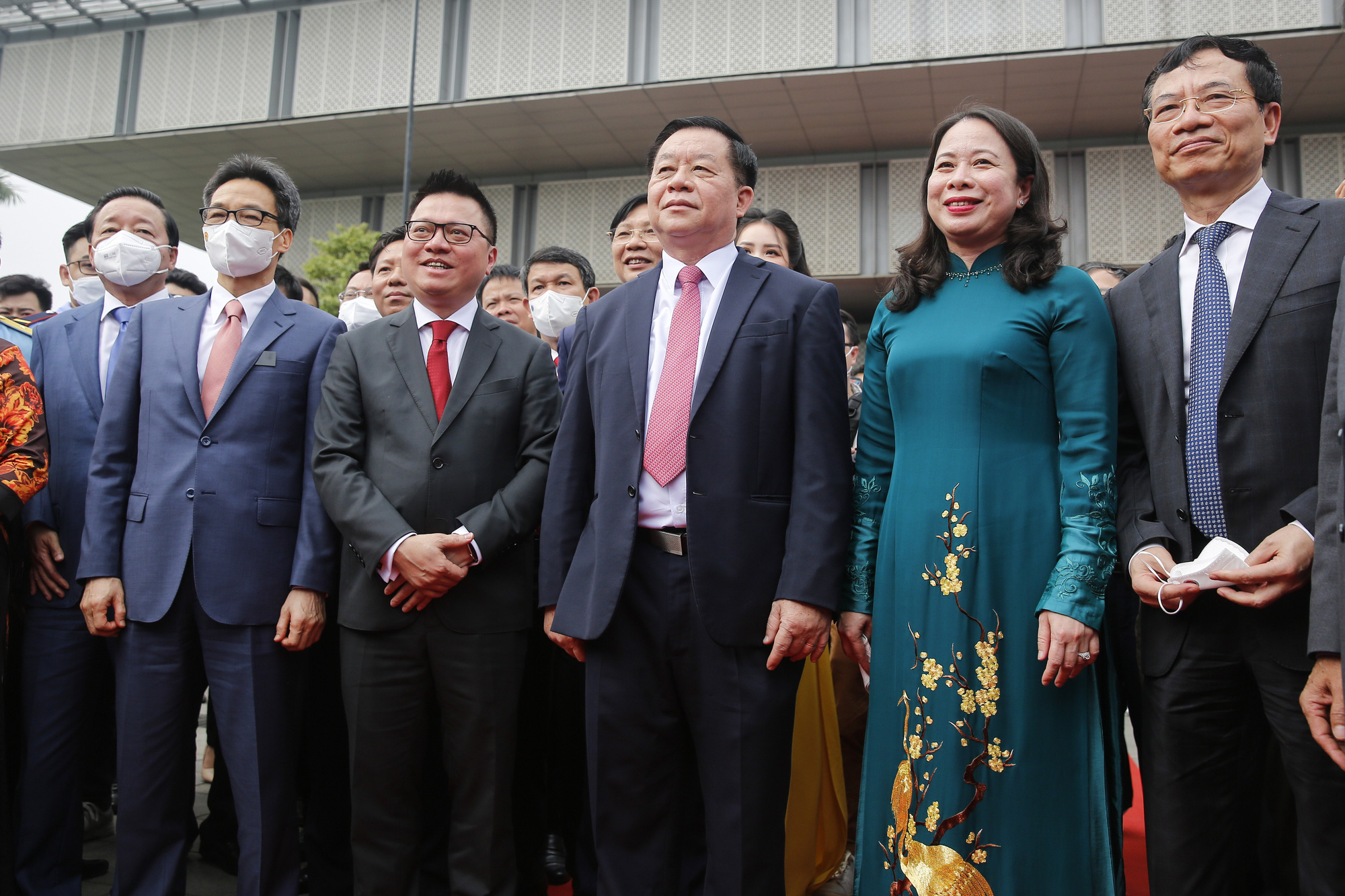 Ảnh lãnh đạo Đảng, Nhà nước dự Lễ khai mạc Hội Báo toàn quốc năm 2022 - Ảnh 7.