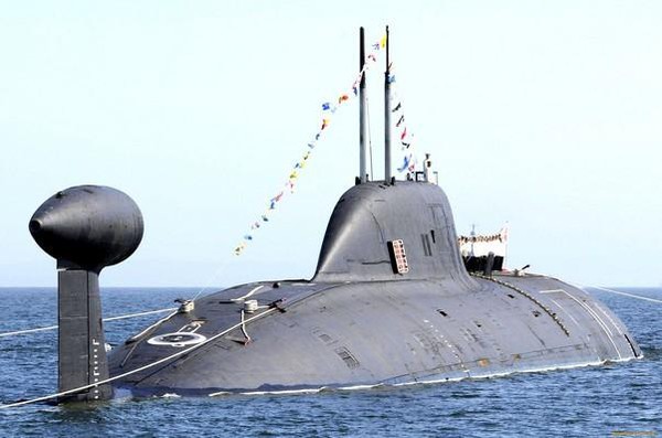 4 types of powerful submarines of the Russian navy: 