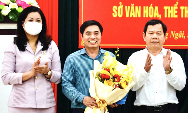 Sở VH-TT&DL tỉnh Quảng Ngãi có Giám đốc mới - Ảnh 3.