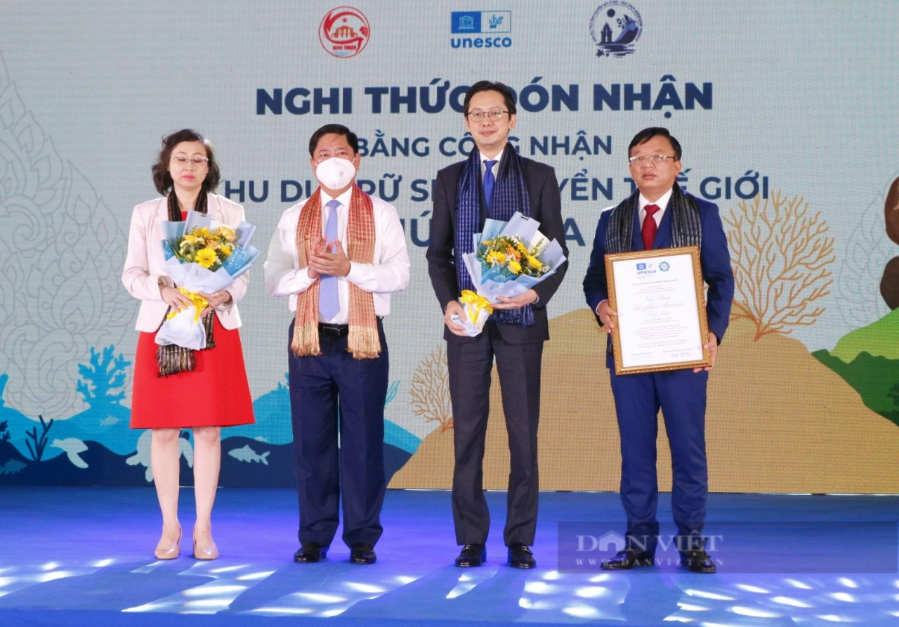 Ninh Thuận: Đón bằng công nhận khu dự trữ sinh quyển thế giới Núi Chúa từ UNESCO  - Ảnh 1.