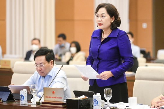 Thống đốc Nguyễn Thị Hồng: Nợ xấu theo Nghị quyết 42 có thể tăng lên 430.000 tỷ - Ảnh 1.