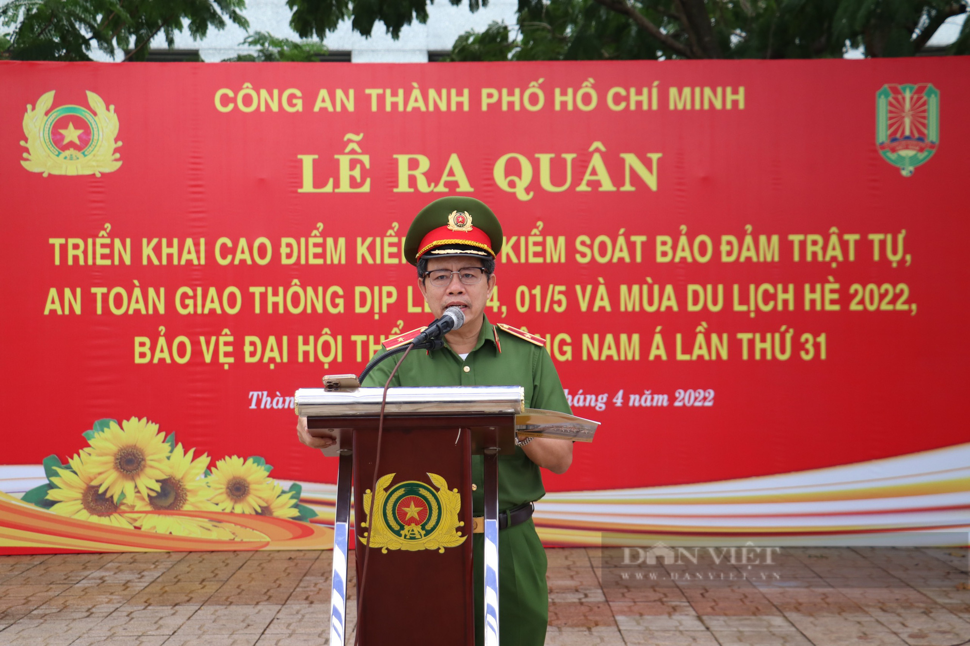 TP.HCM: CSGT ra quân đảm bảo an toàn giao thông dịp lễ và Đại hội thể thao Đông Nam Á - Ảnh 1.