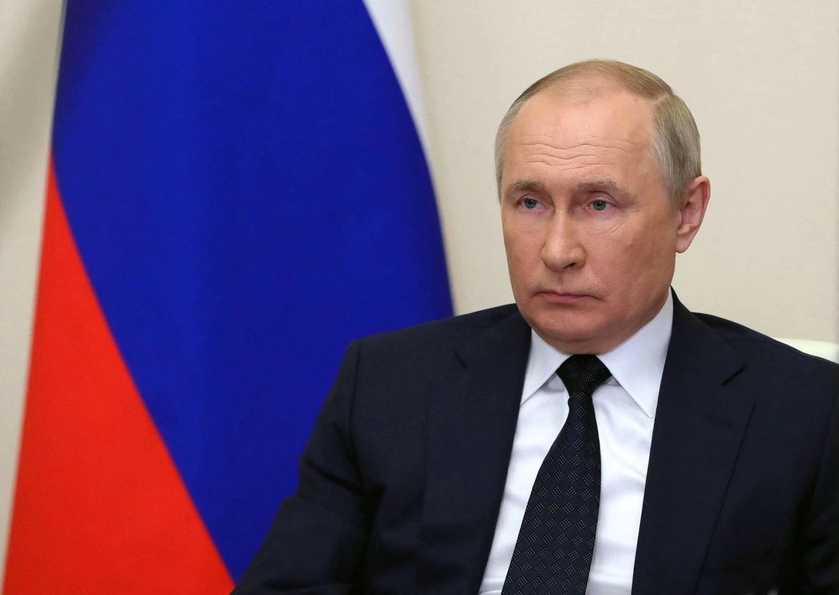 Putin yêu cầu thanh toán bằng đồng rúp cho khí đốt, cuộc chiến năng lượng leo thang. Ảnh: @AFP.