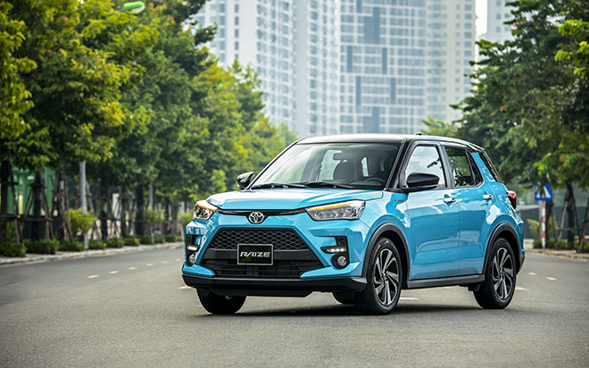 “Rookie” Toyota Raize oversold KIA Sonet in Vietnam for the first time