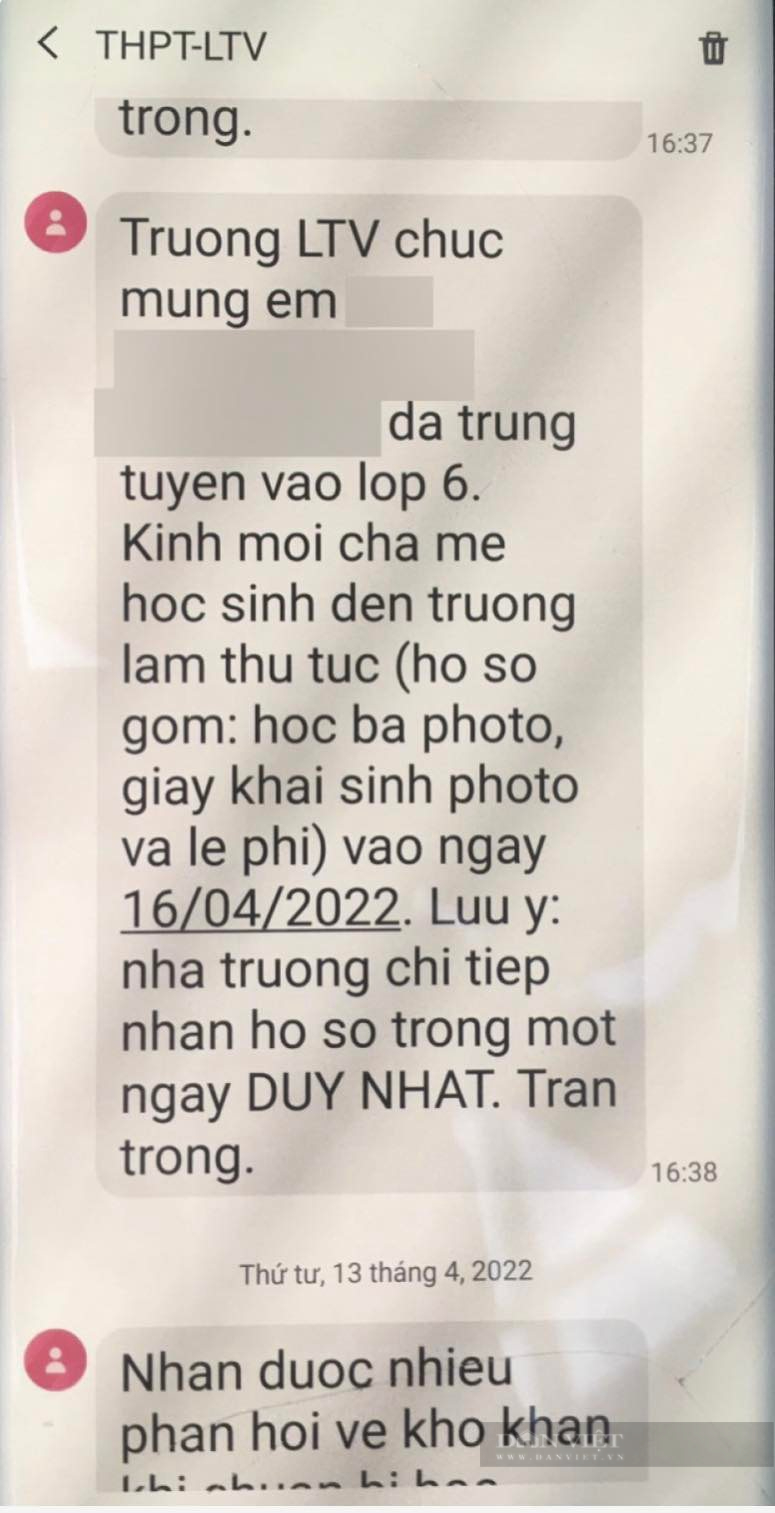 Nhiều phụ huynh bức xúc vì con thi đỗ vào lớp 6 nhưng lại trượt &quot;vô lý&quot;, trường Lương Thế Vinh nói gì? - Ảnh 1.