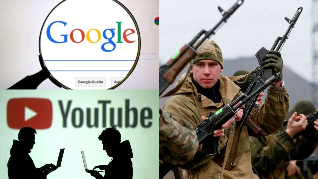 Russian court says Google, Wikipedia face fines for 'fake' content.  Photo: @AFP.