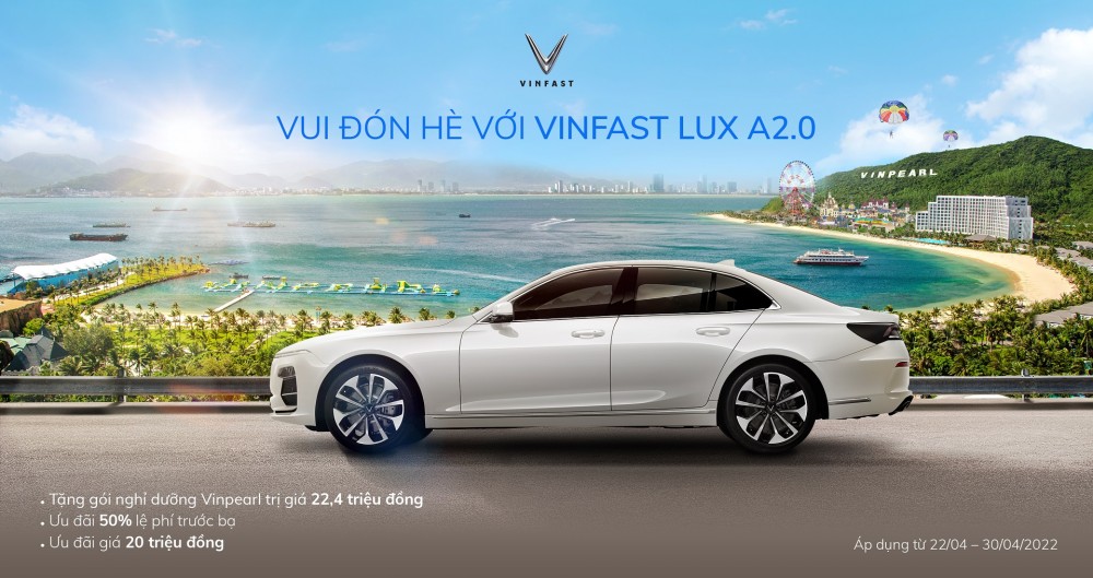 Chào Hè 2022, VinFast tung ưu đãi khủng chỉ áp dụng tới cuối tháng 4 - Ảnh 1.